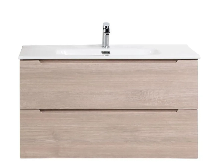Тумба под раковину BelBagno Etna 100 подвесная, rovere grigio