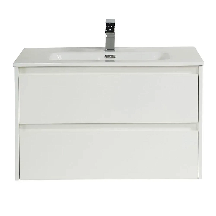 Тумба под раковину BelBagno Kraft 80 подвесная, bianco opaco