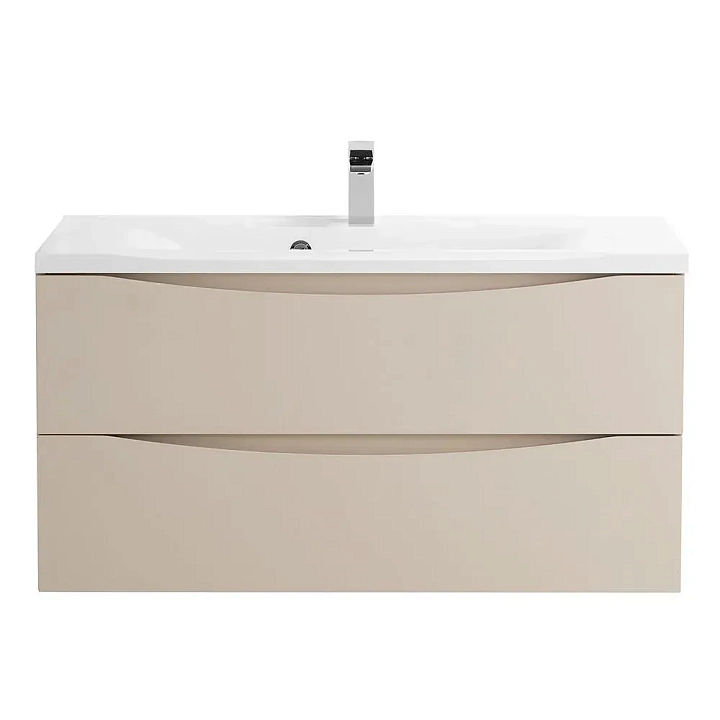 Тумба под раковину BelBagno Marino 100 подвесная, crema opaco