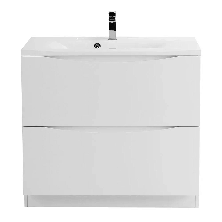 Тумба под раковину BelBagno Marino 90 напольная, bianco lucido