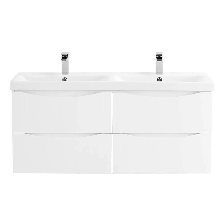 Тумба под раковину BelBagno Marino-Cer 120 подвесная, bianco lucido