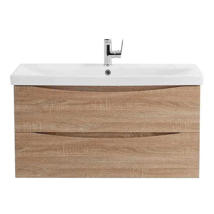 Тумба под раковину BelBagno Marino-Cer 80 подвесная, rovere bianco