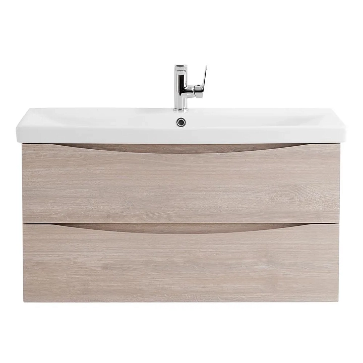 Тумба под раковину BelBagno Marino-Cer 90 подвесная, rovere grigio