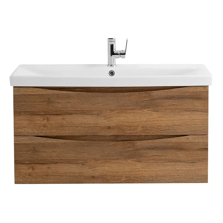 Тумба под раковину BelBagno Marino-Cer 90 подвесная, rovere rustico