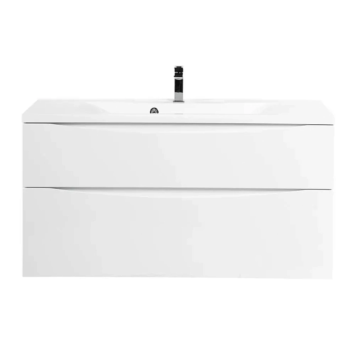 Тумба под раковину BelBagno Marino-H60 100 подвесная, bianco lucido