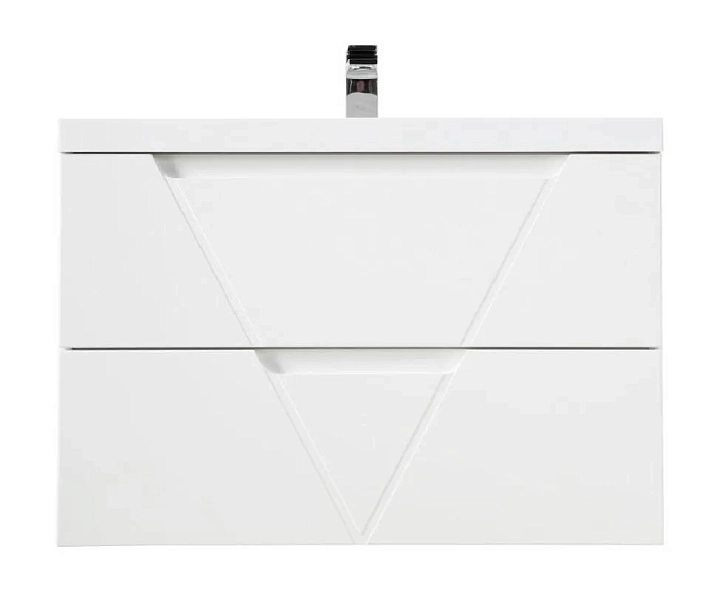 Тумба под раковину BelBagno Vittoria 100 подвесная, bianco opaco