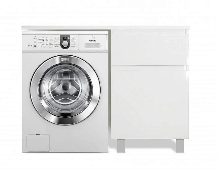 Тумба с раковиной Эстет Dallas Luxe 105 R белая