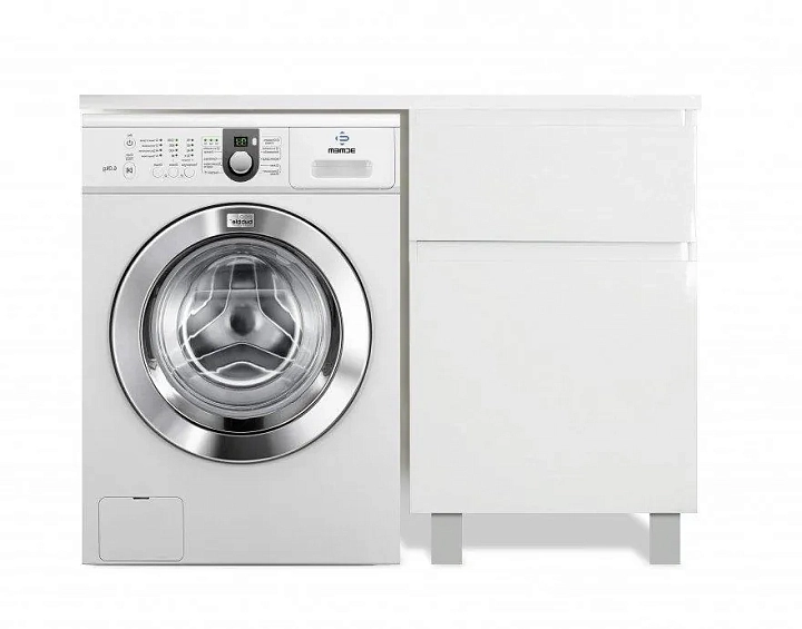 Тумба с раковиной Эстет Dallas Luxe 110 R белая