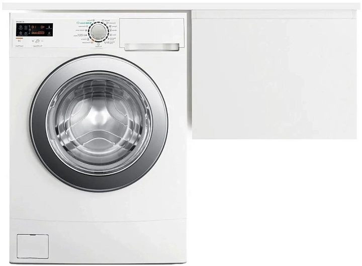 Тумба с раковиной Эстет Dallas Luxe 140 R белая подвесная