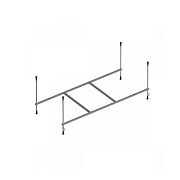Каркас для ванны AM.PM Gem 150х70 W90A-150-070W-R