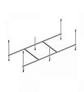 Каркас для ванны AM.PM Gem 170х75 W90A-170-075W-R