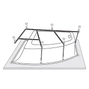 Каркас для ванны Vagnerplast 170x110 VPK170110