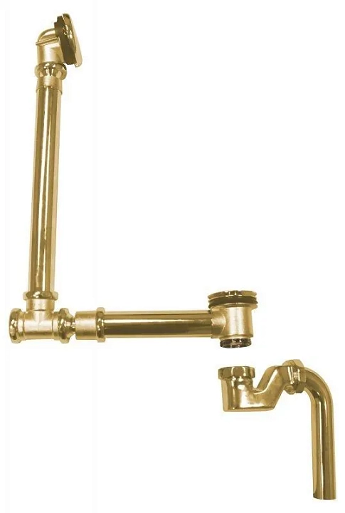 Слив-перелив для ванны BelBagno BB567-OVF-ORO золото
