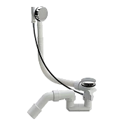 Слив-перелив для ванны Vitra Syphon 59970013000 полуавтомат хром
