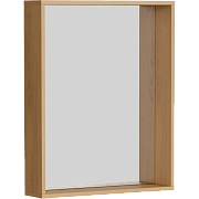 Зеркало Aqwella Basic 60 дуб золотой