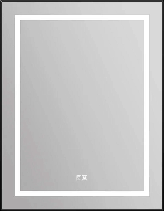 Зеркало BelBagno SPC-KRAFT-685-885-TCH-WARM-NERO