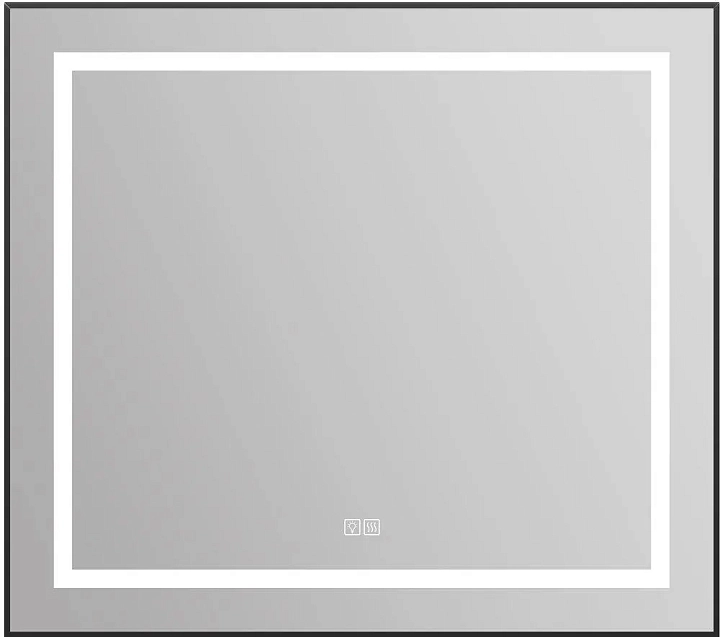 Зеркало BelBagno SPC-KRAFT-885-785-TCH-WARM-NERO