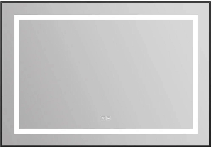 Зеркало BelBagno SPC-KRAFT-985-685-TCH-WARM-NERO