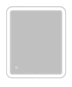 Зеркало BelBagno SPC-MAR-500-600-LED-TCH