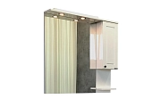 Зеркало-шкаф Comforty Севилья 85 слоновая кость