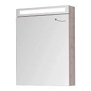 Зеркало-шкаф Dreja Max 60 дуб кантри, с подсветкой