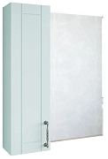 Зеркало-шкаф Sanflor Глория 65 L серый матовый