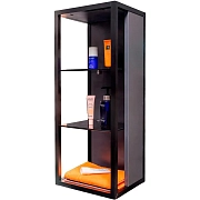 Шкаф Armadi Art Loft 30 антрацит, черный открытый