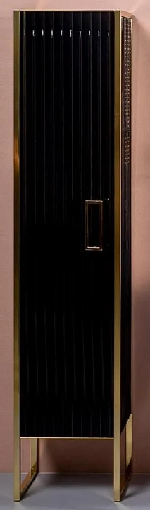 Шкаф-пенал Armadi Art Monaco 35 L черный, золото