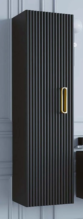 Шкаф-пенал Armadi Art Vallessi Avantgarde Linea 35 черный, золото