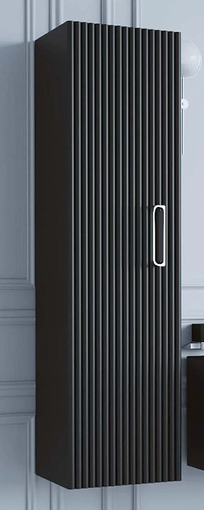 Шкаф-пенал Armadi Art Vallessi Avantgarde Linea 35 черный, хром