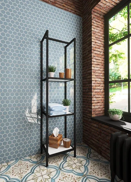 Шкаф-пенал Эстет Comfort Loft белый, черный