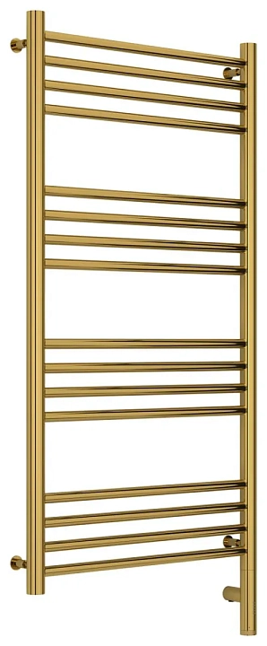Полотенцесушитель электрический Сунержа Богема 3.0 прямая 100х50 R золото