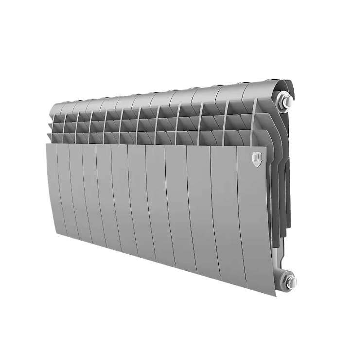 Радиатор Royal Thermo BiLiner 350 /Silver Satin - 12 секц.