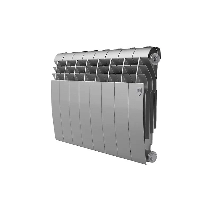 Радиатор Royal Thermo BiLiner 350 /Silver Satin - 8 секц.