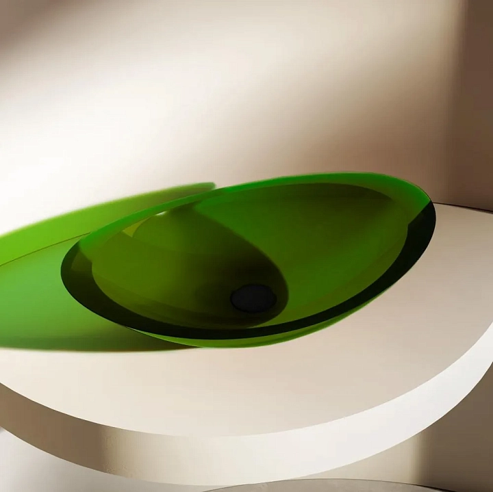Раковина Abber Kristall AT2808Emerald 60 см