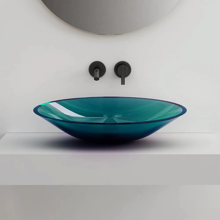 Раковина Abber Kristall AT2812Aquamarin 53 см