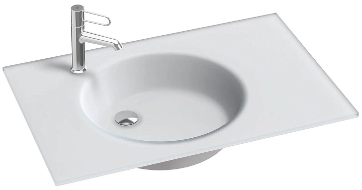 Раковина Jacob Delafon Odeon Rive Gauche EB2562-DE1 80 см