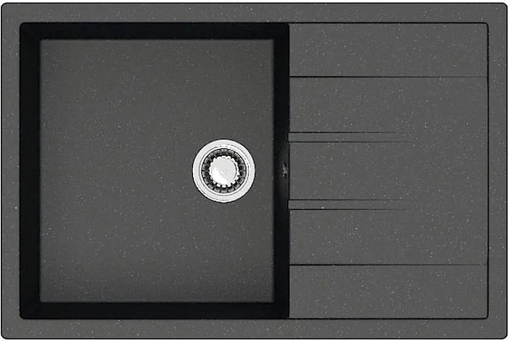 Мойка кухонная Azario Vision CS00078339 черная