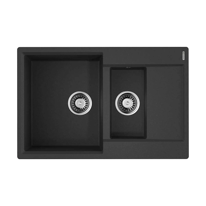 Мойка кухонная Omoikiri Daisen 78-2-BL черный