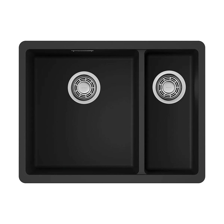 Мойка кухонная Omoikiri Kata 55-2-U-BL черный