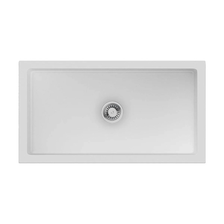 Мойка кухонная Omoikiri Mikura 83-WH Glossy белый
