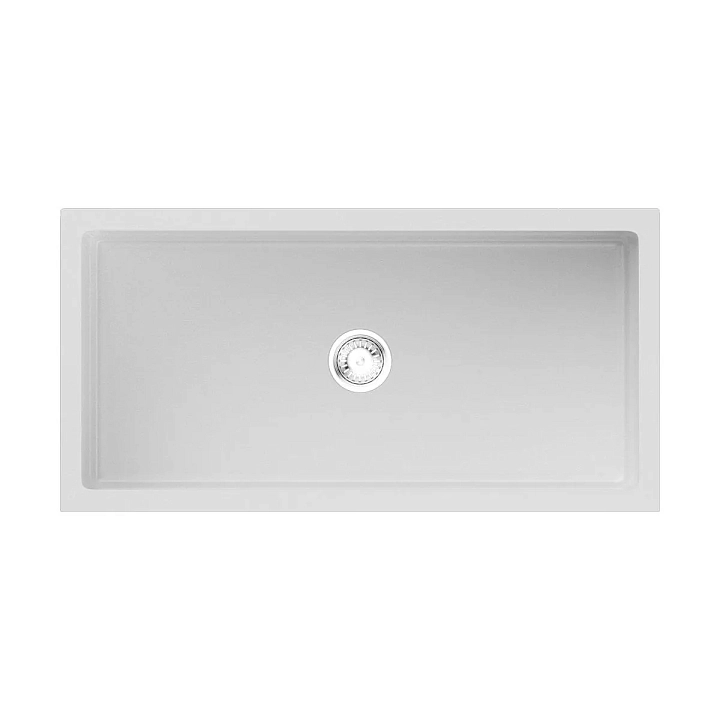 Мойка кухонная Omoikiri Mikura 91-WH Glossy белый