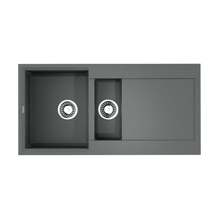 Мойка кухонная Omoikiri Sakaime 100-2-GR leningrad grey