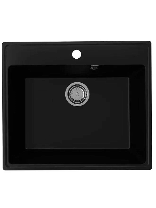 Мойка кухонная Ulgran Quartz Forte 580-07 уголь