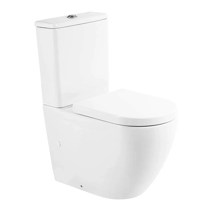 Унитаз-компакт BelBagno Sfera-R BB2141CPR/BB105SC безободковый