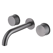 Смеситель Abber Wasser Kreis AF81122NG для раковины, никель