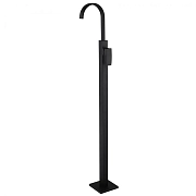Смеситель Abber Wasserfall AF8640B для раковины, черный матовый