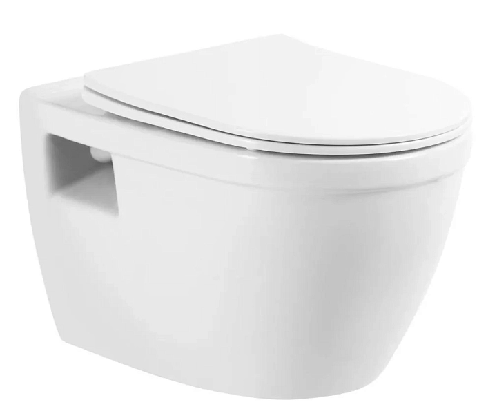Унитаз подвесной BelBagno Loto BB070CHR/SC безободковый
