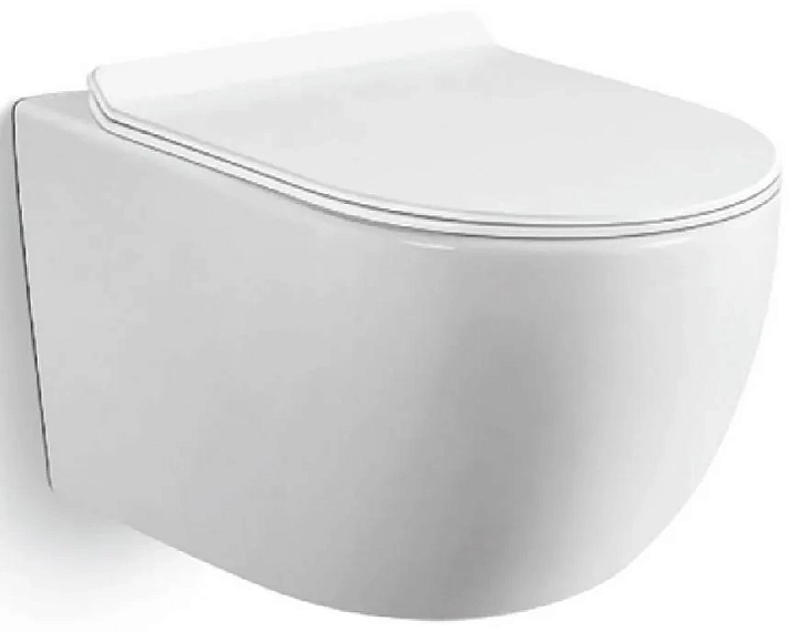 Унитаз подвесной Black&White Universe W-701