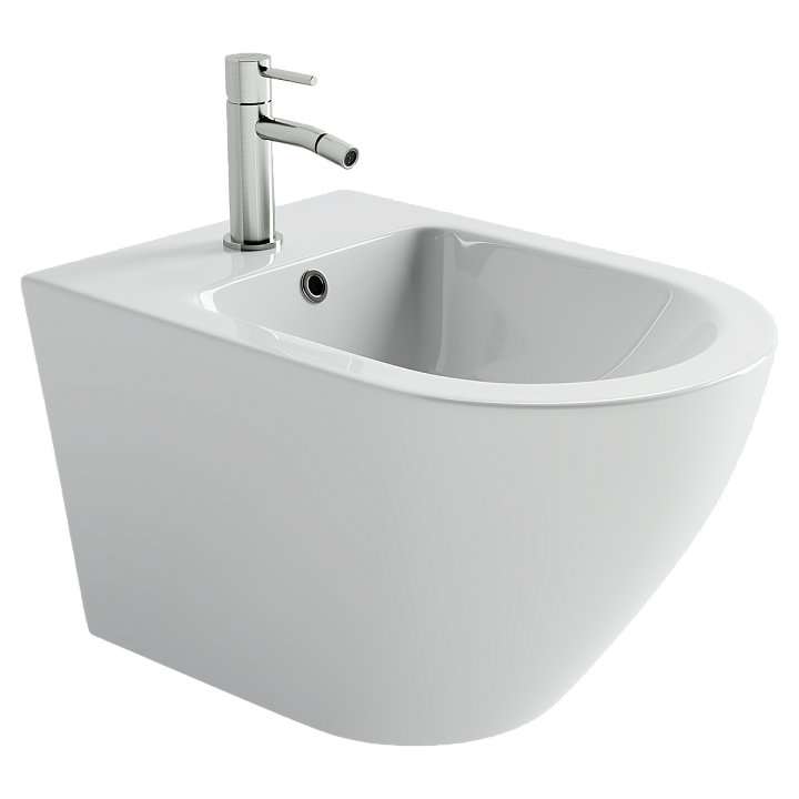 Биде подвесное Ceramicanova Вихрь (Whirl) CN11008
